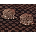 thumbnail image 3 of Sunsoul by Touchstone Indian Bollywood Fashion Fine Pretty Pattern Exclusive Tribal Gypsy Earrings In Antique Silver Tone For Women., 3 of 4
