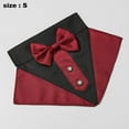 thumbnail image 3 of Formal dog dress bandana dog wedding bandana dog bow tie, 3 of 5