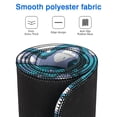 thumbnail image 7 of Blue Purple White Camouflage&nbsp;desk Mouse Padwaterproof,rubber+multispandexwashable the Camouflage Seriesgaming Mouse PadDesk Pad for Office Home Game 31.5x15.7inches, 7 of 7