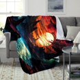 thumbnail image 3 of Fleece Blanket,Beautiful Scenery,Fluffy Throws For Bed,For Bed Sofa Couch, 3 of 8