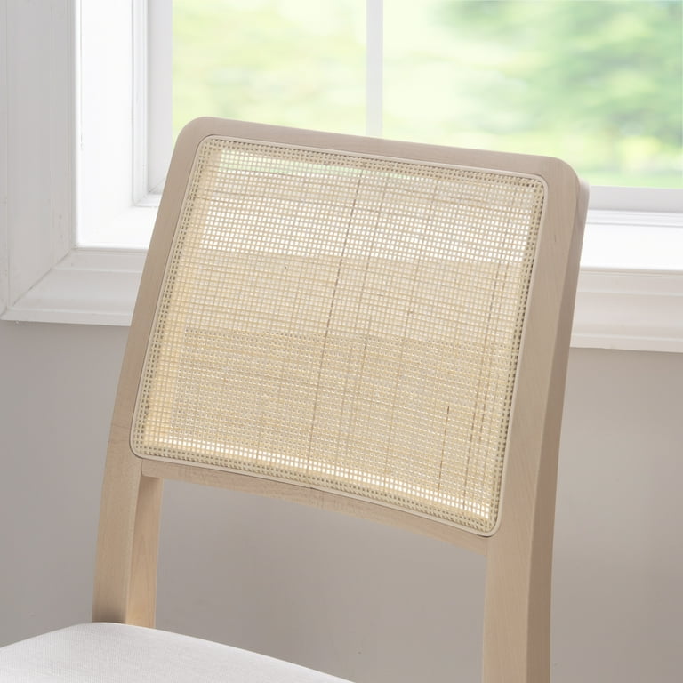 Linon Holland Woven Rattan Back Dining Chair 18