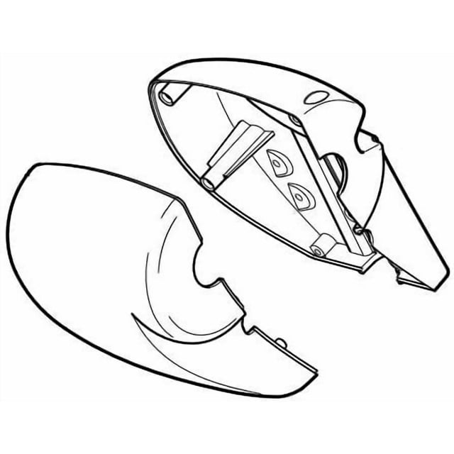 Carefree RV Awning Idler Cover R001325WHT For Use With Eclipse Awnings; White