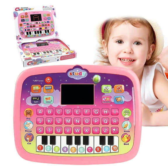 Tablet Toy for Toddlers 1-3, Preschool Learning Toys for Toddler 2 3 4 5 Year Old Boys Girls, Educational Toys for Girls Boys Age 2-5 Year Old