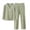 Green, variant on Umfun Girls V-Neck Button Up Cardigan and Straight Leg Pants Set - Soft Long Sleeve 2-Piece Loungewear Outfit Cozy Autumn Winter Sleepwear and Casual Daily Wear