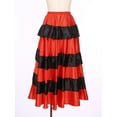 thumbnail image 3 of Raenseen Womens Flamenco Dance Skirt Folkloric Spanish Bull Dance Skirts Full Circle Mexican Type A 180 Degree One Size, 3 of 9