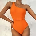 thumbnail image 1 of WILLBEST Traje de Baño Natacion Traje de Baño Mul Color Sólido Sin Espalda Sexy A La Moda para Mujer, 1 of 3