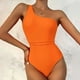 thumbnail image 1 of WILLBEST Traje de Baño Natacion Traje de Baño Mul Color Sólido Sin Espalda Sexy A La Moda para Mujer, 1 of 3