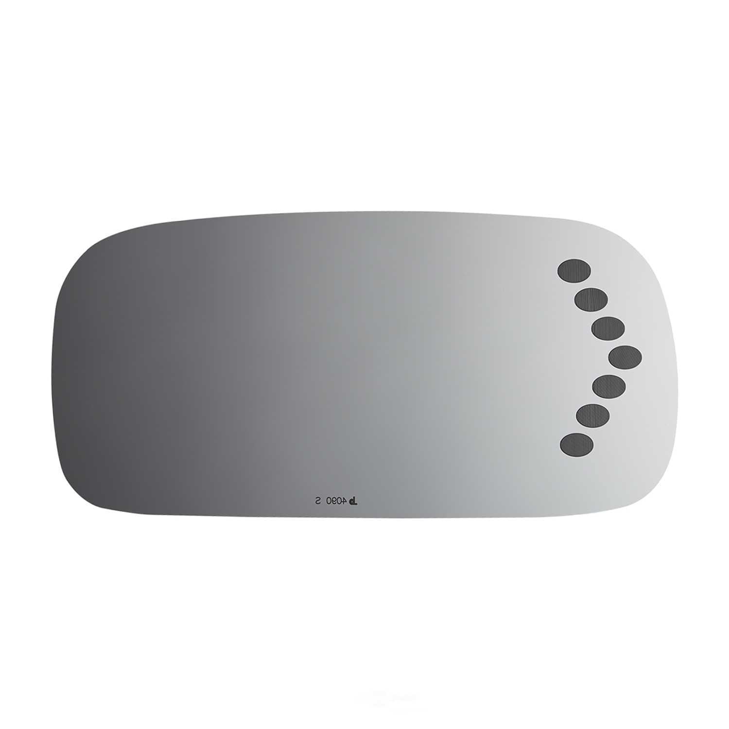 Burco Side View Mirror Replacement Glass - Clear Glass - 4090S