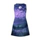 thumbnail image 5 of Vestido de Verano para las Mujeres Impresión de la Moda Bolsillo sin Mangas Cuello en V, Vestido Casual para la Playa Y Diario, 5 of 5