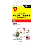 Woodstream Hold-Fast Mouse and Insect Glue Traps, 4 Pack
