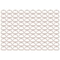 thumbnail image 1 of 100 Uds anillos en D duraderos usables fáciles de reemplazar convenientes y prácticos hebillas de bolsa compactas para collaresOro 2x15x10mm, 1 of 5