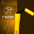 thumbnail image 4 of Honor Athletics 2.0 Beaded Jump Rope - Adjustable with Unbreakable Handles & Shatterproof Beads for Enhanced Fitness Training (Black and Yellow), 4 of 5