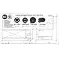 thumbnail image 2 of Cooler Depot 6 hole Commercial Restaurant Chinese Wok Range NSF Certified, 2 of 6