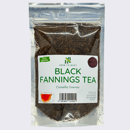 Organic Black Tea | Fannings | Camellia sinensis 4oz