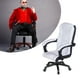 Shangren 1:6 Dollhouse Miniature Male Soldier Swivel Chair Chaises de Bureau Blanc 7.67x4.33x4.33inch – image 5 sur 7