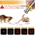 thumbnail image 5 of FYNIGO Cat Laser Pointer Toy Rechargeable,Interactive Toy for Cat Kitten Dog with a Mouse Toy,Silver, 5 of 9