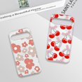 thumbnail image 4 of AQWAL-Compatible with Google Pixel 9/9 Pro Clear Non-Yellowing Case with Cute Cherry Pattern, Luxury Shockproof Protection for Google Pixel 9/9 Pro Case for Women Girls-Red Pink, 4 of 4