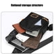 thumbnail image 5 of Bolso Bandolera de Gran Capacidad, Diseño Multicompartimento, Correa Ajustable Impermeable, Ideal para Viajes de Negocios, Ideal Como Regalo para Hombres., 5 of 6