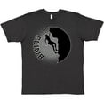 thumbnail image 3 of Inktastic Rock Climbing Silhouette T-Shirt, 3 of 5