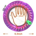 thumbnail image 2 of HENGDA KITE  Kite String Flying Tools Purple Plastic 6.1 inch Outside Toy, 2 of 6