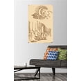 thumbnail image 2 of Pokémon - Sepia Scene Wall Poster with Pushpins, 22.375" x 34", 2 of 6