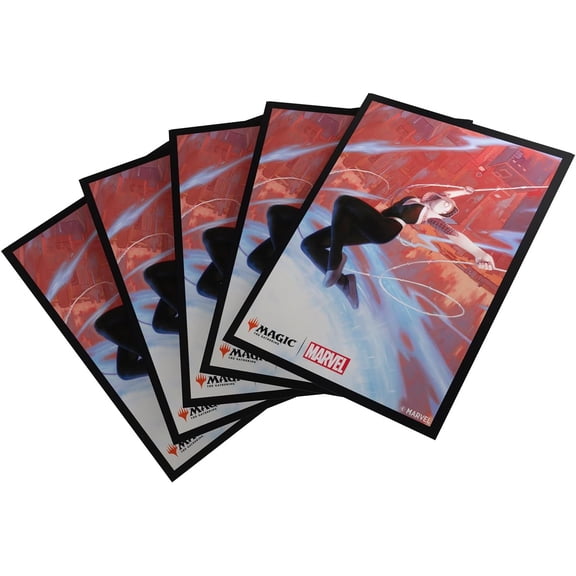 Magic: The Gathering Marvel's Spider-Man Premium Art Sleeves - Spider-Gwen