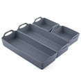 thumbnail image 1 of Mistaha Silicone Baking Sheet Divider Set - Heat-Resistant Non-Stick Pan Separator Kit, Gray 4-Piece Bundle, 1 of 7