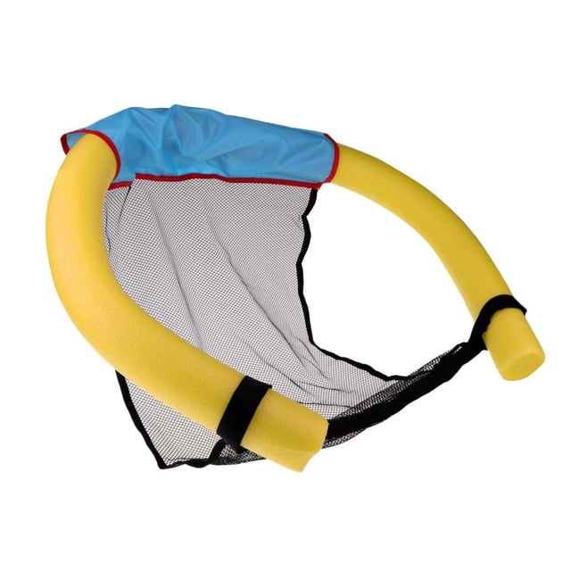 Diversión Flotante Piscina Malla Flotador Silla Asiento de Amarillo Sunnimix Silla de fideos de piscina
