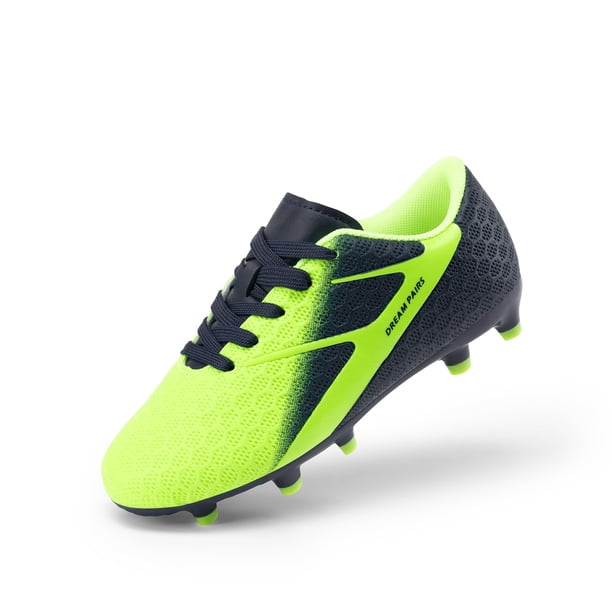 Tacos de Fútbol DREAM PAIRS KKUMSO2505 Azul Marino Verde Neón para Niños