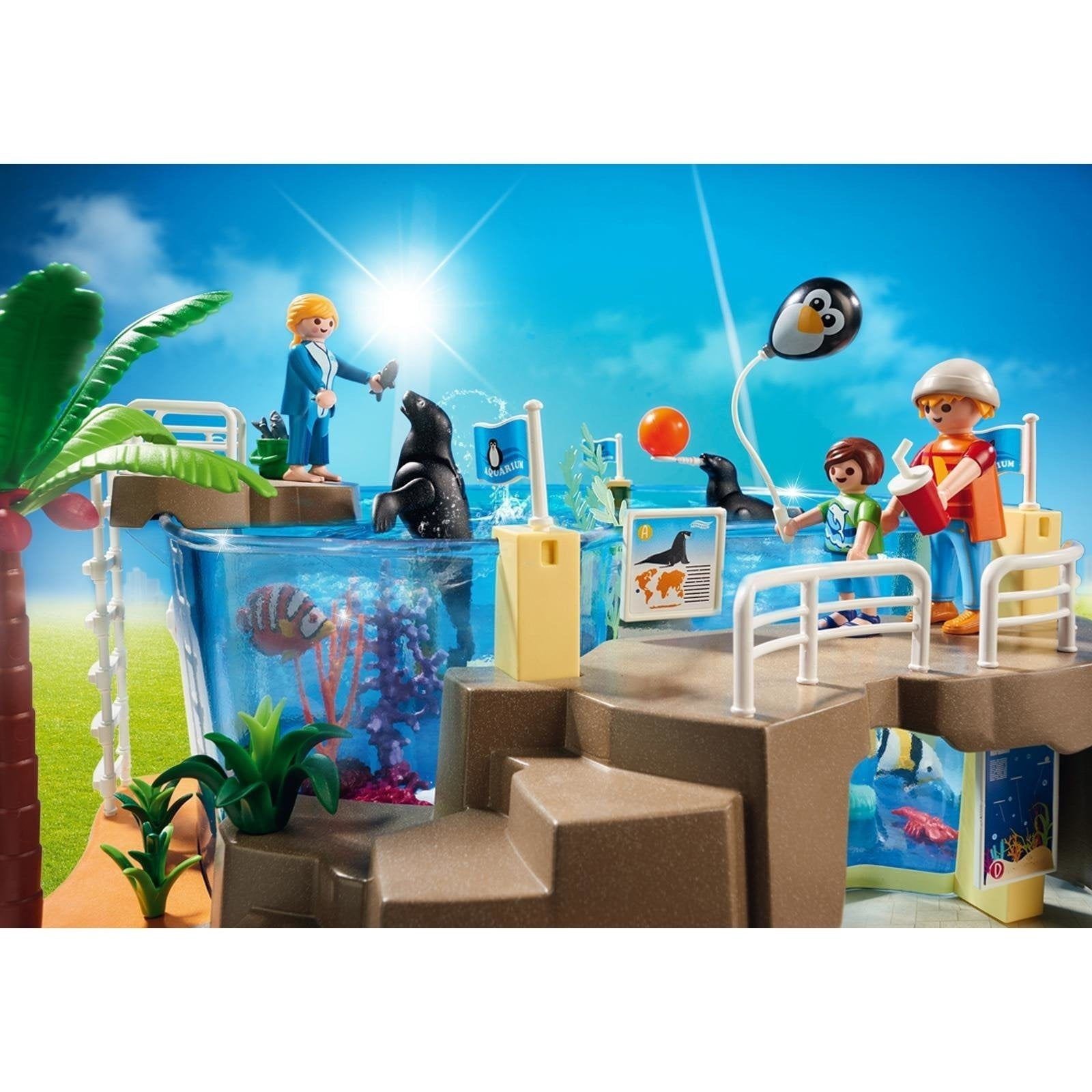 playmobil aquarium enclosure