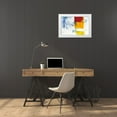 thumbnail image 3 of Schick, Mike 14x11 White Modern Wood Framed Museum Art Print Titled - Breakout II, 3 of 4