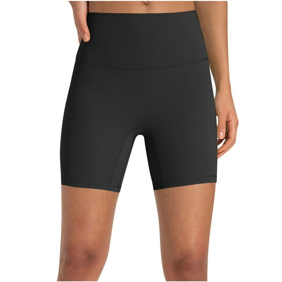 Workout Biker Shorts for Women Temmy Control High Waisted Yoga Short Summer Comfy Breathable Workout Shorts