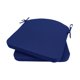 thumbnail image 3 of Cojín para silla de banco, cojín de suelo con lazos, sencillo, cómodo, antideslizante, tatami Azul, 3 of 9