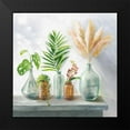 thumbnail image 2 of Nai, Danhui 12x12 Black Modern Framed Museum Art Print Titled - Natural Riches I Clear Vase, 2 of 5
