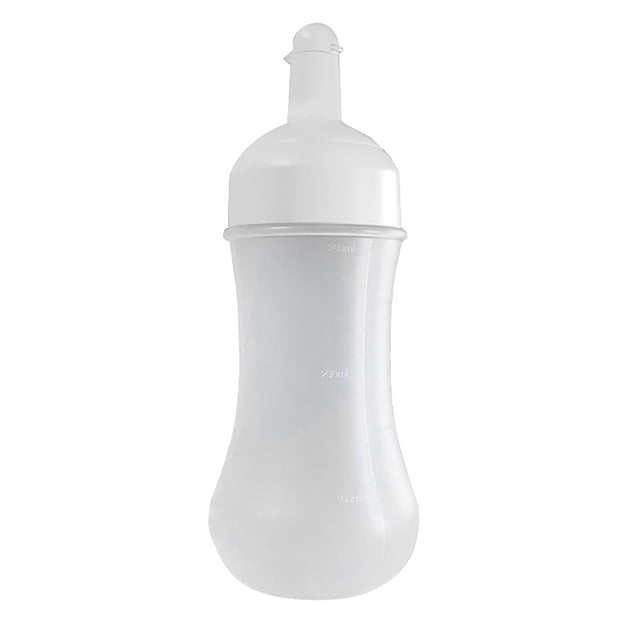 Bewildely Squirt Bottle Safe Plastic Sauce Bottle con escala para condimentos de aceite Aderezos para ensaladas Ketchup Exprimidor de salsa Utensilios de cocina No.1 Bewildely HA027094-01
