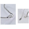 thumbnail image 2 of Guardurnaity de plata para mujer, estilo Vintage Simple, fácil de combinar, doble círculo, brazalete de viaje que no se desvanece, Ropa, zapatos y accesorios Miscelánea, 2 of 6