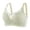 Green, variant on Women's Solid Maternity Open Button Breastfeeding Bra Pulls Up Sag Feeding Comfort Thin Blue 42