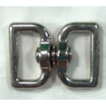 thumbnail image 1 of #2017 Nickle Plate Square Eye Double Swivel 1", 1 of 1