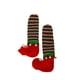 thumbnail image 1 of Elfo De Navidad Piernas Elasticidad Pies Calcetín Cubierta Protector De Suelo Mesas Silla Pierna Cubre Decoración De Navidad 2 Uds. Sweethay HA042669-01, 1 of 6