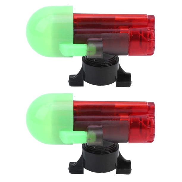 Alarma De Luz De Señal De Pesca, 6x4x3cm Señal LED Alarma De Pesca Alarma De Caña De Pescar, Para Pesca En Hielo Pesca En El Mar Pesca Nocturna Muelle Pesca Kayak Pesca Pesca
