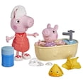 thumbnail image 4 of Peppa Pig Toys Peppa's Bubble Bath Playset, Includes Bubble Solution, Preschool Toys, 3+, 4 of 6