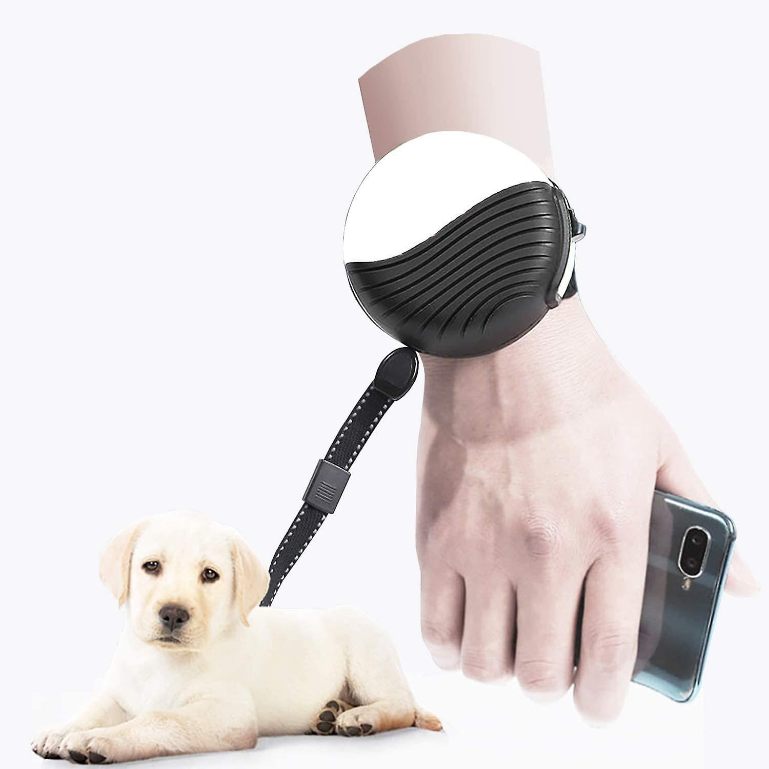 Hands free retractable dog lead hot sale