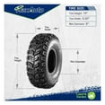 thumbnail image 3 of ATV Tires 15x5.00-6 15x5x6 Snow Lawn and Garden Tires Snow Blower Thrower Tire 2PR, Set of 2, 3 of 4