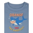 thumbnail image 2 of Garanimals Baby Boys Short Sleeve Graphic Bodysuit, Sizes 0-24 Months, 2 of 3