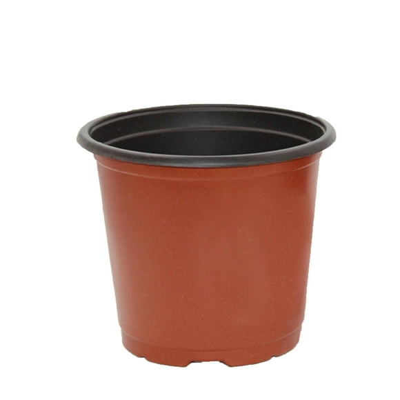 Pot de Pépinière en Plastique Pot de Pépinière en Plastique Épaissi Pot de Pépinière en Plastique Pot de Pépinière 2 Couleurs Pot de Fleurs Récipient pour Jardin BalconyCaliber 150mm / 5.9in