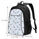 thumbnail image 5 of Balery Cute Farm Cow Mochila con carga USB para hombre y mujer - Mochila impermeable y antirrobo para laptop con puerto USB para viajes, trabajo, 5 of 7