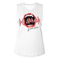 thumbnail image 1 of Def Leppard Mouth White Ladies Muscle Tank 2Xl, 1 of 2