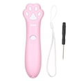 thumbnail image 3 of Interactive Cat Toy Teaser Wand Cat Paw Pattern Battery Powered Detachable Red Laser Funny Cat Stick for Cats, 3 of 8