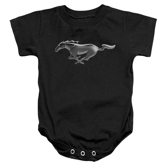 Ford Mustang Modern Mustang-Infant Snapsuit Black (18 Mo)