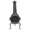 La Hacienda Uk Ltd 56063BMX Extra Large Black Steel Chimenea